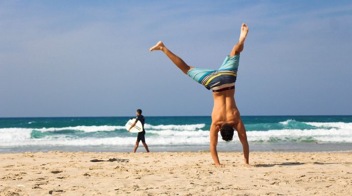 handstand healed of uc naturally